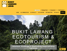 Tablet Screenshot of bukitlawang.asia