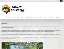 Tablet Screenshot of bukitlawang.com
